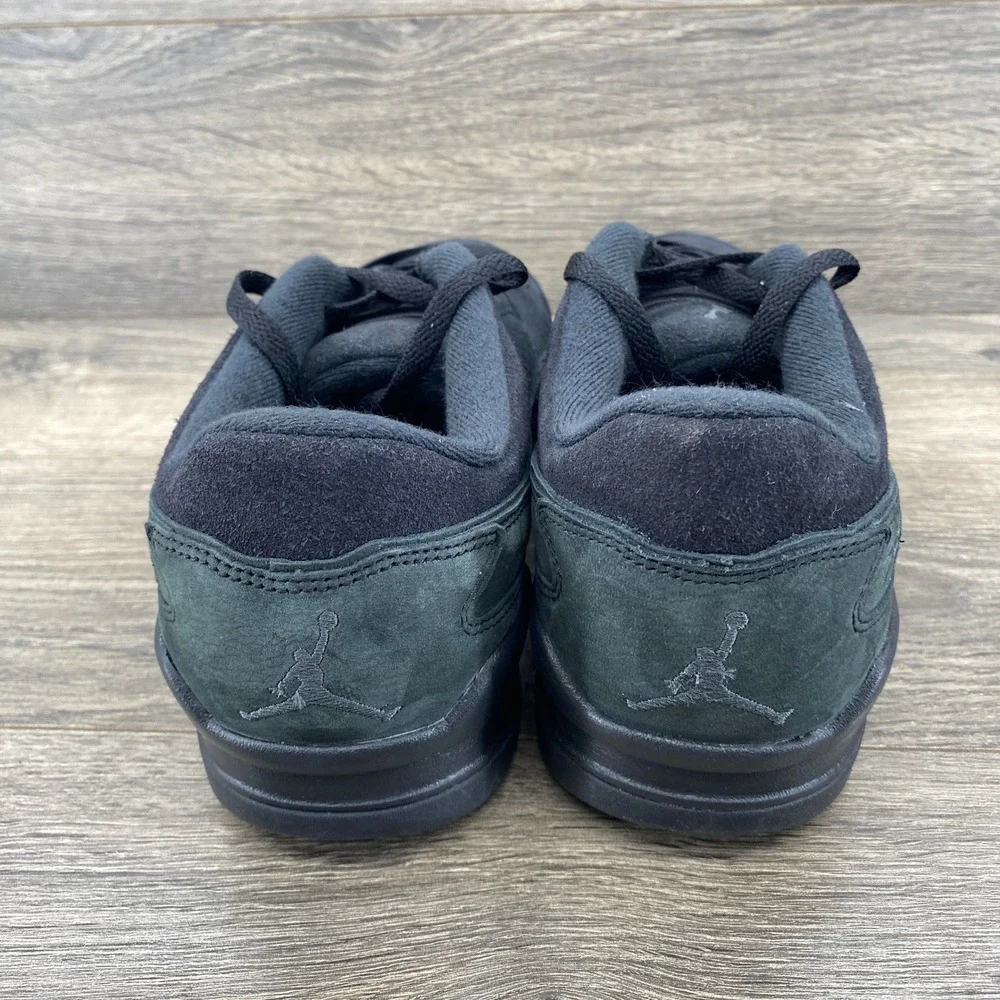 Jordan Stadium 90 Sneakers Mens 12 Black Green Suede Low Top HF3255-010
